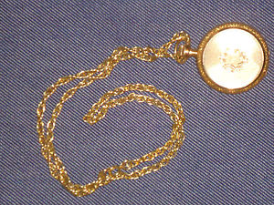1900 ANTIQUE 14K Gold ELGIN WATCH Pocketwatch WITH CHAIN NECKLACE ENGRAVED RARE