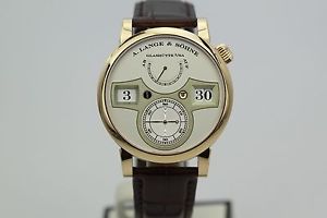 A.Lange & Sohne 18K Rose Gold Zeitwork 140.032 Calibre L043.1