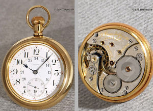 RARE LS. BRANDT & FRÈRE S.A. CALIBER 20, GRADE CCR POCKET WATCH CANADIAN RAILWAY