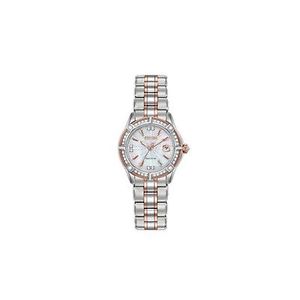 Citizen Signature EW2270-86D Women's Stainless Silver Bracelet Band Silver Dial