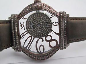 LeVian limited edition    Ladies Chocolate Diamond  Swiss  Watch   LV794RSDI