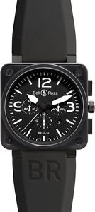 BR-01-94-CARBON | BELL & ROSS AVIATION | BRAND NEW & AUTHENTIC MENS WATCH