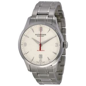 Victorinox 241667 Mens Silver Dial Analog Automatic Watch