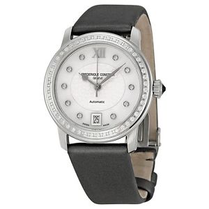 Frederique Constant FC-303WHD2PD6 Womens Black Dial Analog Automatic Watch
