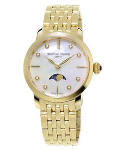 Frederique Constant Reloj De Pulsera Mujer Slimline Moonphase FC-206MPWD1S5B
