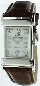Mens Audemars Piguet Canape 18k White Gold Automatic Watch on a Strap