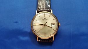 Vintage Bucherer 21 jewels Automatic 18K Solid Gold Men's Watch