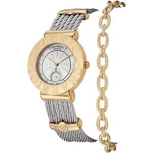 Charriol St-Tropez Women's 30mm Sapphire Glass Quartz Watch ST30CY1.560.006