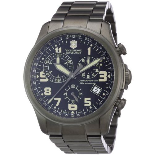 Victorinox Swiss Army Men's 241289 Infantry Vintage Black Dial Watch