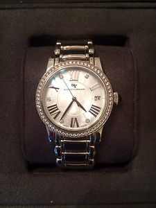 David Yurman 38mm Classic Watch Mother of Pearl/Diamond dial, Diamond Bezel
