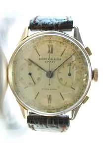 baume et mercier Ultra prima oro 18kt valjoux22