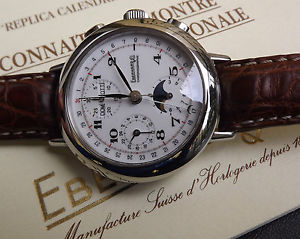 EBERHARD 40mm CALENDAR FULL STILE1930 3.890€ AUTOMATIC AUTOMATICO SWISS ETA 7750