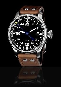 ZINEX 24 HOUR G.C.T, RARE 48MM HAMILTON 922B PILOT WATCH, MECHANICAL WIND