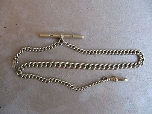 HEAVY 18K POCKET WATCH CHAIN