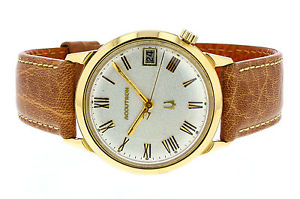 18K Yellow Gold Accutron by Bulova Men's Watch