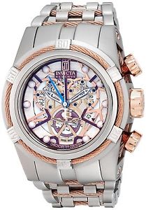 Invicta Men's 14428 Jason Taylor Analog Display Swiss Quartz Silver Watch NEW