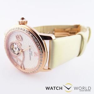 Frederique Constant Love open hearth 35 mm rose gold plated new 3500 euro