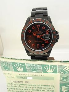 WO11 - Reloj ROLEX EXPLORER II en P.V.D. con Garantia Rolex Letra N - IMPECABLE