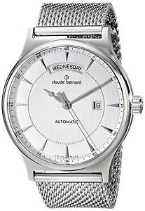 Claude Bernard Men's 83014 3M AIN Classic Gents Automatic Day-Date Analog... New