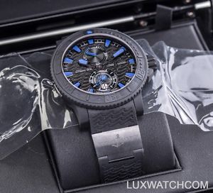 ULYSSE NARDIN MAXI MARINE DIVER BLACK SEA 263-92-3C/923 MENS WATCH