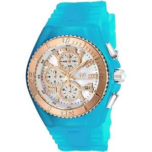 TECHNOMARINE WOMEN'S TECHNOMARINE SILICONE BAND STEEL CASE QUARTZ WATCH 115281