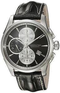 Hamilton Men's 'Jazzmaster' Swiss Automatic Stainless Steel Watch Color:S... New