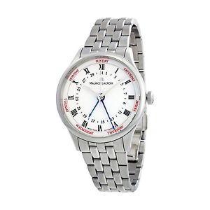 Maurice Lacroix MasterPiece Men's Day Date Automatic Watch MP6507-SS002-112 New