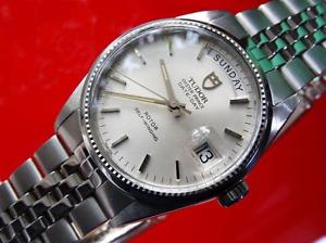 VINTAGE  MEN'S  TUDOR   OYSTER  PRINCE  DATE DAY  AUTOMATIC  REF 94710  SERVICED