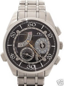 Auth CITIZEN Campanola CTR57-1171 SS Solar Quartz Men's watch