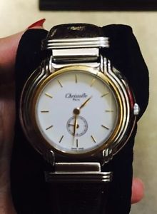 CHRISTOFLE. PARIS. SWISS AUTOMATIC. VERY RARE WATCH. CRYSTAL & DIAL PERFECT
