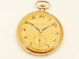 I.W.C 14K Open case  pocket watch  No157