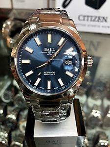 Authentic Ball Engineer II Marvelight Blue Automatic NM2026C-S6J-BE Men Watch