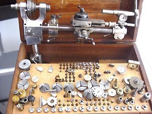 Vintage and Rare Watchmakers lathe - 6.5 mm G Boley - quality German lathe