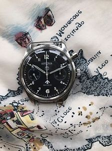 Lemania RAF single Pusher military wristwatch