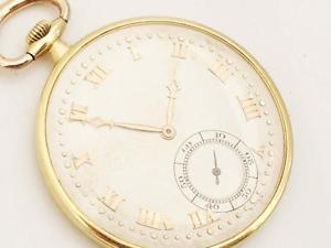 Audemars Piquet 18K & Platinum Open case  pocket watch  No156