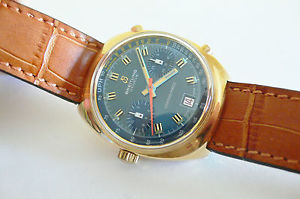 Vintage Breitling chrono-matic 18K Gold