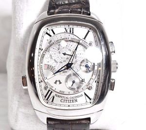 *RARE* CITIZEN Campanola 202 Watch Perpetual Calendar AG6220-00A, #242 Stunning