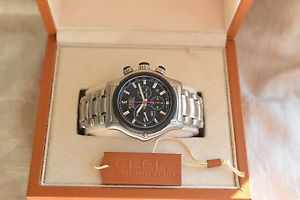 Ebel 1911 BTR Automatic Chronograph - rubber strap & stainless steel bracelet!