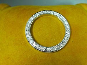 3.84cttw Custom Diamond Bezel to Fit 38mm Watches ONLY Round Cut