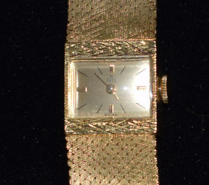 Vintage 18Kt gold Ebel lady's watch