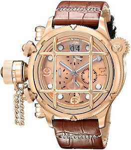 Invicta Men's 17341 Russian Diver Analog Display Swiss Quartz Brown Watch NEW