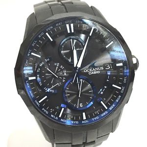AUTHENTIC CASIO Oceanus Black Manta Limited Men's Wristwatch OCW-S3001B-1AJF
