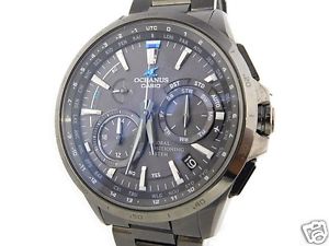Auth CASIO Oceanus OCW-G1000B-1AJF Solar Quartz Men's watch