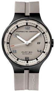 Porsche Design Flat Six Automatic Black PVD Steel Mens Watch 6350.43.94.1255