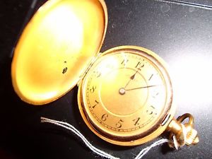 Gold 14 K with diamond spider  watch Movado ladies  before 1900 year