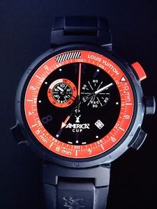 Louis Vuitton Tambour Q1212 Wrist Watch Unisex