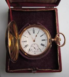Gold Pocket Watch Officer P.Bure.