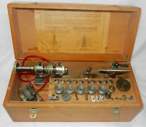 Nice watchmaker’s lathe 8mm, Boley & Leinen Reform+ repivoting tools