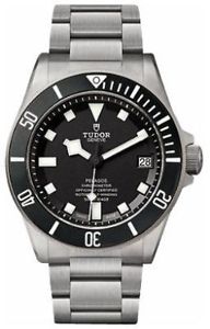 Tudor Pelagos 42mm Black Dial Automatic Titanium Men's Watch 25600TN