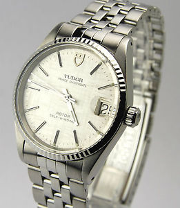 VINTAGE TUDOR PRINCE OYSTERDATE 2824-2 25 JEWELS SWISS AUTO 14k gold WATCH